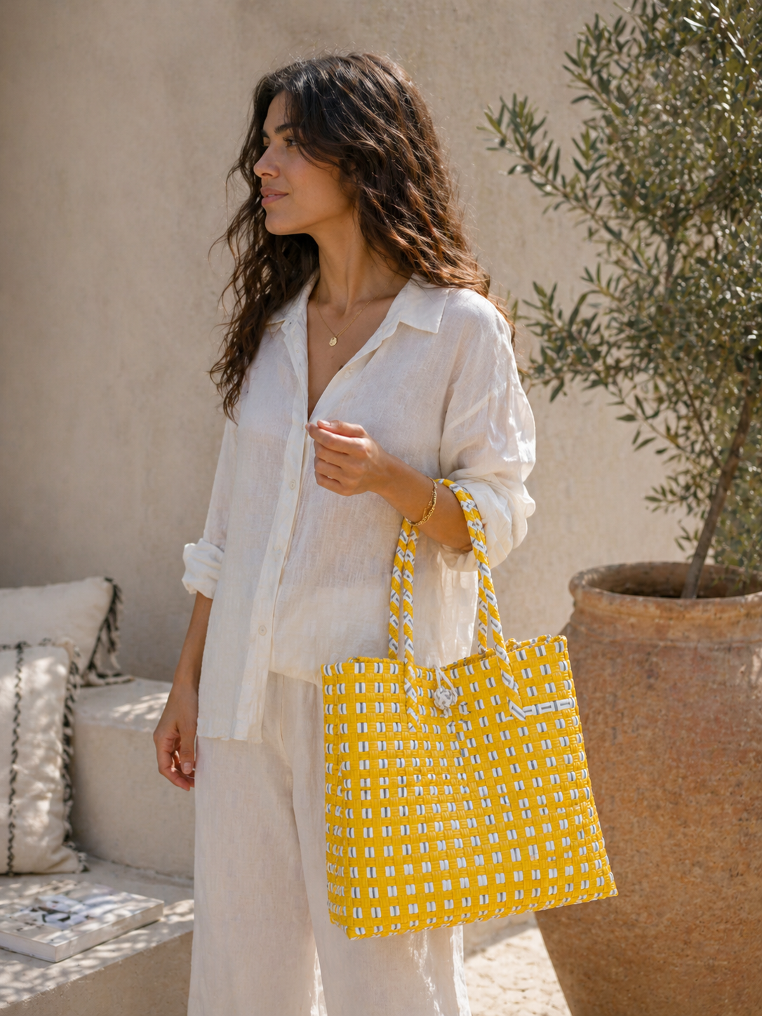 The Weekend Tote – Sunshine Yellow